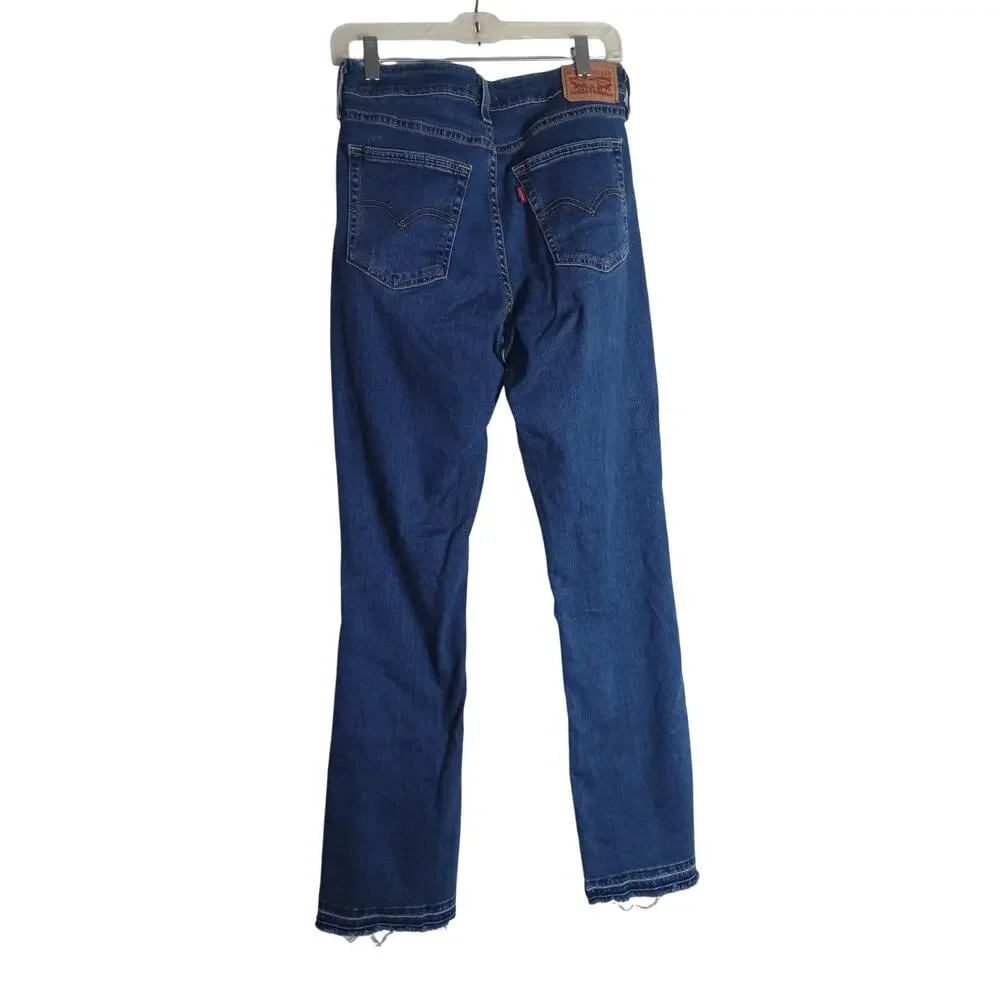 Levi's 721 High Rise Boot Cut Jeans Medium Wash Size 31 #B